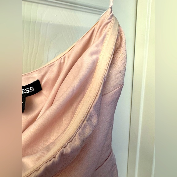 NWT Express Strapless Pink Shift dress - Picture 4 of 7